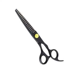 Professional Hair Dressing Barber Thinning <b>Shears</b> J2 Japanese Stainless Steel Scissors with Fixed Finger Rest - Product Image 1