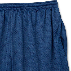 Shorts en maille respirants pour hommes 100% polyester, taille élastique, impression par sublimation graphique personnalisée, meilleurs shorts en maille pour hommes - Product Image 5