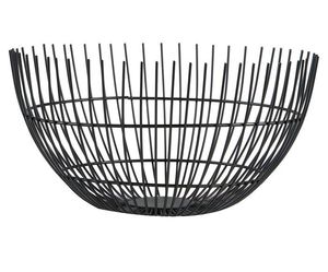 Panier de rangement pour fruits en fil de fer, à usage domestique, de forme ronde, au design unique, conteneur pour fruits et légumes, panier à fruits en métal - Product Image 2