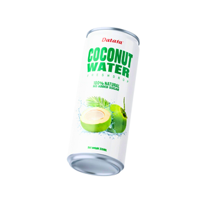 Boisson à la eau de coco fraîche en canette de 330 ml, marque privée, jus de fruits et légumes, fabrication OEM/ODM au Vietnam - Product Image 3