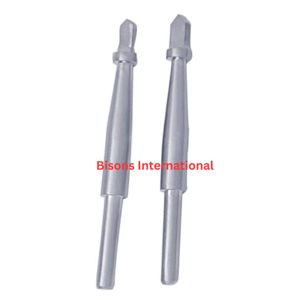 BISONS - Pinzas de Tracción Crutchfield para Cráneo, 10 Pulgadas, Instrumento Neuroquirúrgico Veterinario de Acero Inoxidable - Product Image 2