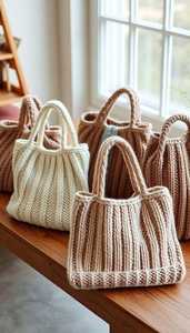 กระเป๋าโครเชต์ทำมือ สีส้ม ลายดอกเดซี่สีขาว สไตล์โบฮีเมียน กระเป๋าสะพายไหล่ผ้าฝ้าย - Product Image 6