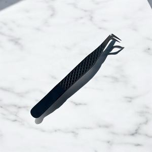 Pinzas profesionales de volumen de pestañas de 90 grados | Herramienta de pestañas de acero inoxidable | Servicio de etiqueta privada - Product Image 4
