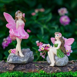 ชุดตุ๊กตาเม่นจิ๋วทำมือ - ของตกแต่งสวนขายส่ง - Product Image 2