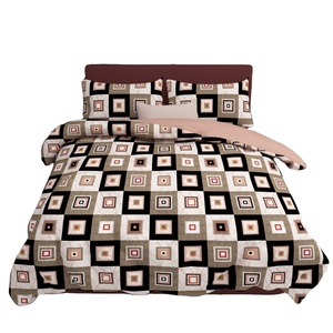 Tissu Oxford de qualité supérieure Poly coton drap de lit respirant longue durée imprimé motif tissé Technique pour l'exportation B2B pour les hôtels - Product Image 1