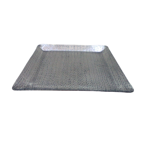 Plateau de présentation décoratif en métal doré de qualité supérieure pour boutiques de luxe, emballage multipièces, corde plaquée sécurisée, multifonctionnel - Product Image 6