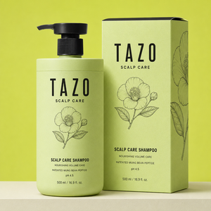 Mascarilla Capilar Rosa para el Cuidado del Cuero Cabelludo con Aceite de Árbol de Té, Nutritiva, Voluminizadora, para el Crecimiento del Cabello, 2 en 1, con Péptidos de Frijol Mungo Patentados, pH 4.5, 500ml, a Base de Hierbas - Product Image 4