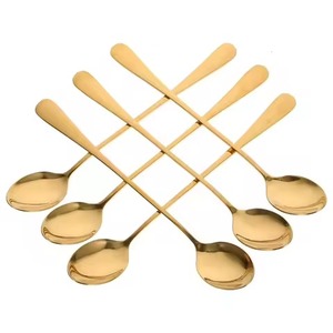 Catering Use Metal <b>Tea</b> Spoon Stainless Steel <b>Coffee</b> Spoon <b>Sugar</b> Stirring Spoon Dessert Cutlery Event Service - Product Image 6