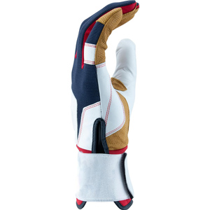 Guantes de Béisbol de Cuero Genuino con Logotipo Personalizado, Guantes de Bateo de Béisbol con Puño Largo, Personalizables OEM, Gran Venta - Product Image 4