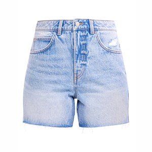Shorts en jean pour femmes sur mesure, prix d'usine OEM ODM, qualité supérieure, confortables, durables, shorts décontractés tendance, fournisseur - Product Image 6