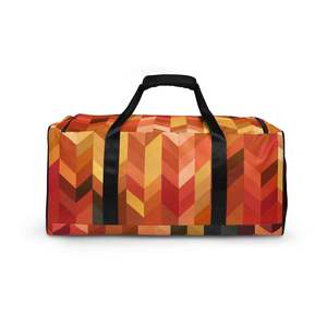 Bolsa de Lona de Nailon de Lujo Personalizada de Alta Calidad, Forro de Poliéster, Impresión por Sublimación con Logotipo Personalizado, Capacidad de 30-40L, Cierre de Cremallera - Product Image 2