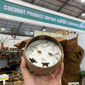 Reliable Supplier for <b>Coconut</b> <b>Shell</b> Scented Candles And Private Label Solutions/ Natural <b>Coconut</b> <b>Shell</b> Scented Candle - Product Image 1