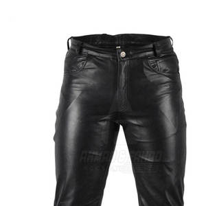 Customized Top Design High Quality Men Casual Leather <b>Pants</b> Winter Wear Outdoor Eco-Friendly Breathable - Product Image 6