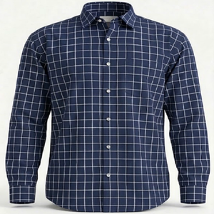 Camisa Clásica a Cuadros para Hombre, Casual y Formal, de Algodón y Poliéster, Precio al por Mayor, Elección Inteligente - Product Image 4