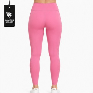 Leggings Deportivos de Cintura Alta, Sin Costuras, con Textura, Coloridos, Transpirables, con Efecto Levanta Glúteos, para Yoga, Diseño Exclusivo, OEM - Product Image 3