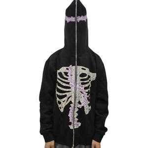 Pull à capuche pour homme, couleur unie, 7 couleurs en stock, vente en gros - Product Image 1