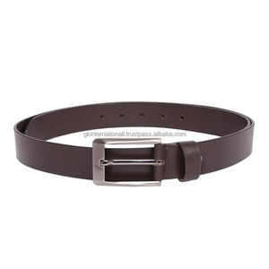 Nouvelle collection de ceintures décontractées en cuir premium noir, marron et beige pour hommes, toutes tailles sur mesure, fabricant en gros - Product Image 6