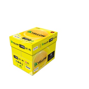 Taille internationale A4 Ik Papier jaune Papier de copie A4 80GSM 70GSM - Product Image 1