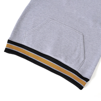 Sweat-shirt à col rond personnalisé pour homme, broderie Alpha Fraternity, en coton chenille anti-boulochage, avec poche, pour l'automne, idéal pour les acheteurs B2B