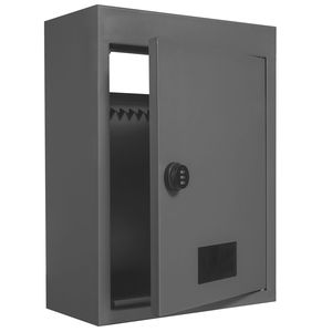 Cassetta Postale da Parete in Acciaio Resistente 2.8x7.9x13 Pollici con Serratura a Combinazione 12.5x6.3x16.9 Pollici, Organizzatore da Parete per Oggetti - Product Image 6