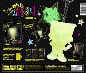 XNGHAN&XOUL - [ GLOW ] 1ST (Version XNGHAN) Album CD KPOP, best-seller en Corée, pour tous les âges - Product Image 5