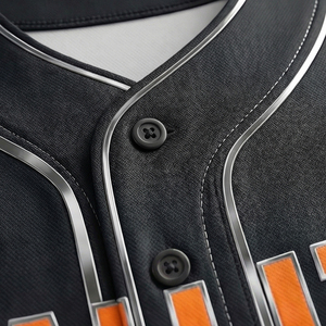 Maillot de baseball personnalisé OEM, camouflage numérique néon, uniforme d'équipe sportive, respirant, séchage rapide, MALUZA INDUSTRIES - Product Image 4