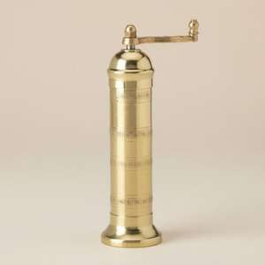 Moulin à sel et à poivre en laiton, sans danger pour les aliments, pour herbes et épices, accessoires de cuisine - Product Image 1