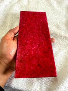 Turquesa Natural Calentada, Gema Cuadrada, Precio al por Mayor Disponible, Cristal Curativo de Rajastán, Tallado, Regalo para Meditación - Product Image 5