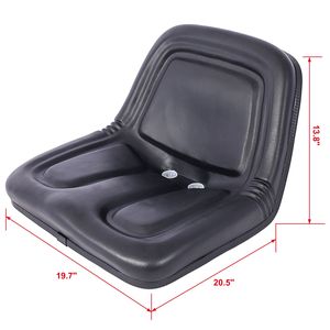 Asiento de Tractor de Lujo Color Blanco Compatible con John Deere, Kubota, Allis Chalmers, Bobcat, Case IH, Ford - Product Image 4