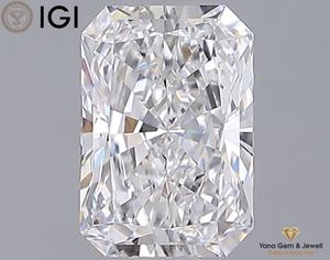 Diamante Cultivado en Laboratorio CVD de 1.20 Quilates con Certificación IGI, Corte Radiante, Claridad VVS2, Color D, Perfecto para Anillo de Ensueño - Product Image 1