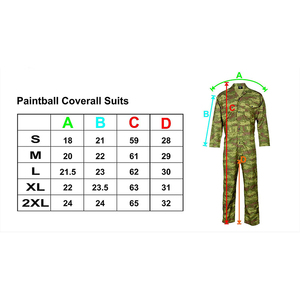 Overol de Paintball con Camuflaje Personalizado, Traje Táctico de Poliéster Ligero y Transpirable para Juegos de Tiro al Aire Libre, Equipo de Equipo - Product Image 4