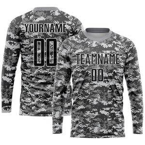 เสื้อบาสเก็ตบอลแขนยาวพิมพ์ลายตามสั่ง เนื้อผ้าโพลีเอสเตอร์ตาข่าย ระบายเหงื่อได้ดี พร้อมสีทีมที่กำหนดเองได้ - Product Image 2