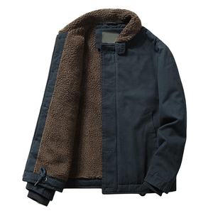 Nuevo abrigo cálido personalizado para exteriores, chaqueta para hombre, chaqueta cortavientos de lana para invierno para hombre 2025 - Product Image 1