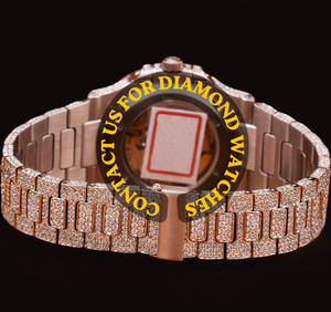 Reloj de Cuarzo Cuadrado de Lujo de Alta Gama 2026 con Moissanita, Correa de Acero Inoxidable Personalizada, Movimiento ETA y Función de Fecha Automática - Product Image 2