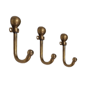 Bandeja metálica hecha a mano, estilo clásico vintage, para montar en la pared, con acabado dorado ornamentado. - Product Image 5