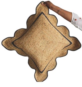 Funda de Cojín Rústica de Yute con Impresión de Logotipo Personalizado, Funda de Almohada Decorativa para Decoración del Hogar, Proveedor Mayorista - Product Image 6