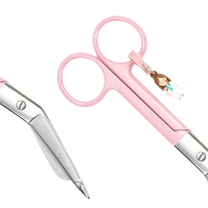 Ciseaux à pansements roses Lister en acier inoxydable, instruments chirurgicaux OEM, ciseaux médicaux jetables à usage unique, personnalisables - Product Image 5