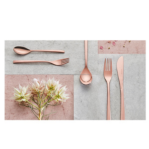 Cuillère à couverts en laiton personnalisée pour couteau ensemble de cuillères de service cuillère de service à salade en acier miroir pour la maison usage quotidien - Product Image 4