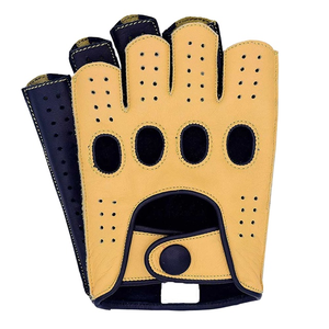 Gants de musculation unisexes en cuir PU, haute qualité, pour cyclisme, compatibles écran tactile, écologiques, thermiques, respirants, demi-doigts, vente en gros - Product Image 2