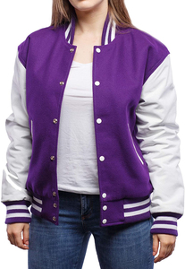 Custom Men Varsity Jacket Embroidered Letterman Jacket Wool Body Long Sleeves Casual Outerwear High Quality Men Varsity Jacket - Product Image 3