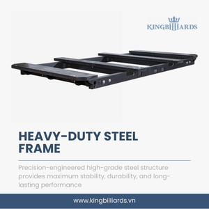 Mesa de Billar de Alta Resistencia con Estructura de Acero y Acabado con Recubrimiento en Polvo, Calidad de Exportación King Winner, Fábrica en Vietnam, ODM - Product Image 5