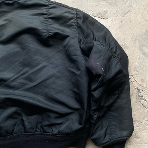 Chaqueta Bomber Morada Extra Grande Personalizada para Hombre y Mujer, Chaqueta de Piloto MA-1, Abrigo Acolchado de Invierno, Impermeable, Satinado, Estilo Urbano - Product Image 4