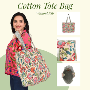 Sac fourre-tout matelassé en coton à imprimé léopard avec poignée rayée, idéal pour le shopping et les voyages, sac à bandoulière - Product Image 3