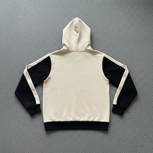 รับผลิตแบบ OEM/ODM เสื้อผ้าไซส์ใหญ่ ทรงหลวม ไหล่ตก ผ้าหนานุ่ม 2 สี ทรงแบ็กกี้ เป็นมิตรต่อสิ่งแวดล้อม ผ้าฝ้ายฟลีซ 100% ระบายอากาศได้ดี สวมใส่สบาย ทรงฮิป - Product Image 2
