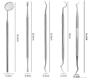 Prix d'usine – Kit d'instruments dentaires manuels en acier inoxydable pour le soin et le nettoyage buccal – Réutilisable – Usage professionnel – Accessoire pour dentiste - Product Image 3