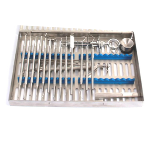 Kit de restauration dentaire en amalgame de 20 pièces avec cassette de stérilisation, instruments de remplissage en acier inoxydable pour dentiste, kit professionnel - Product Image 2