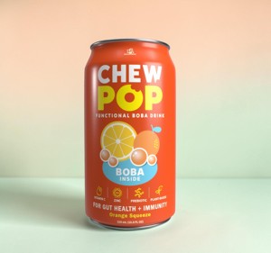 Madam Hong Crystal <b>Boba</b> Tea Prebiotic Orange Squeeze 320ml Shake Before Drink Room Temperature - Product Image 5
