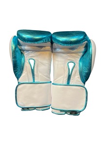 No Boxing No Life Gants de boxe professionnels en cuir de vachette de qualité supérieure à lacets Rembourrage épais à 4 couches Respirant Évacuation de l'humidité - Product Image 5