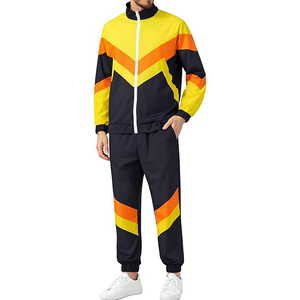 Lightweight Jacket And Pants Set With Back Ventilation Opening For Air Flow Windbreaker <b>Tracksuit</b> - Product Image 1