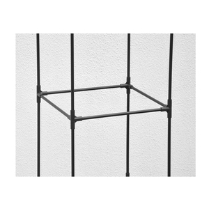 Modern Design Potted Plants Garden Obelisk <b>Trellis</b> Movable Planter Box with Wheels - Product Image 6